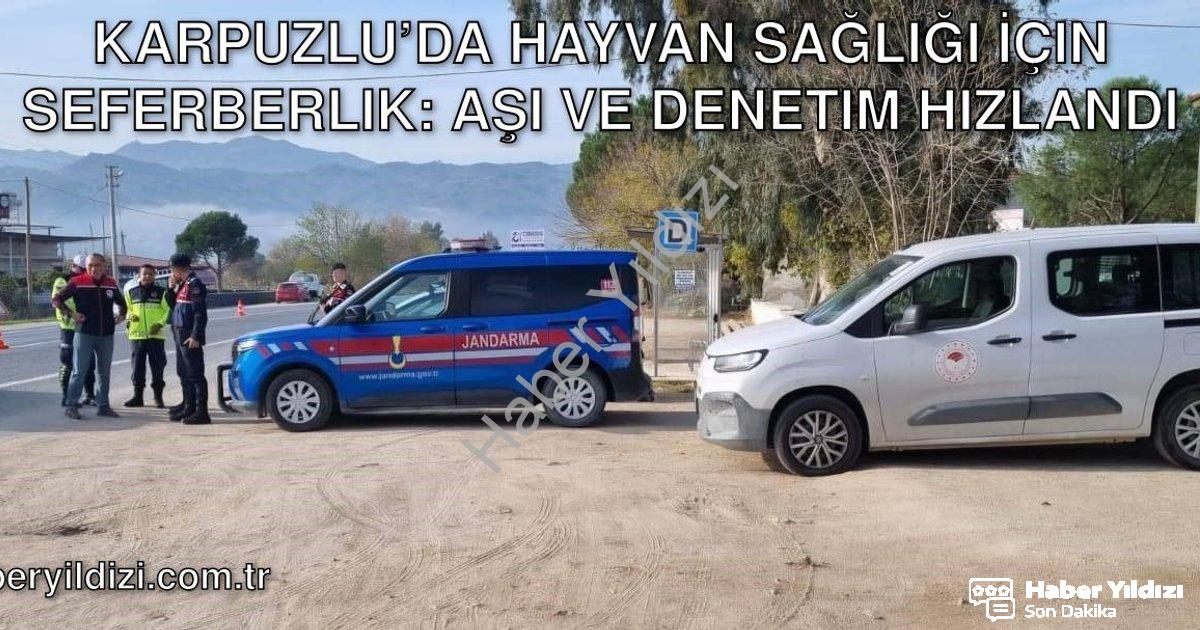 "Karpuzlu’da Hayvan Sağlığı İçin Seferberlik: Aşı ve Denetim Hızlandı" başlıklı haber için fotoreali