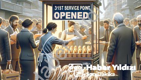 Merkezefendi Halk Ekmek Ağı Genişliyor: 31. Hizmet Noktası Açıldı