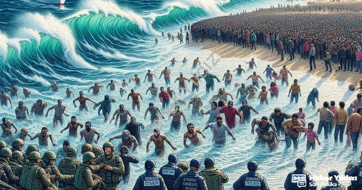 "İzmir Sahillerinde Hareketli Saatler: 120 Düzensiz Göçmen Hakkında İşlem Yapıldı" başlıklı haber iç