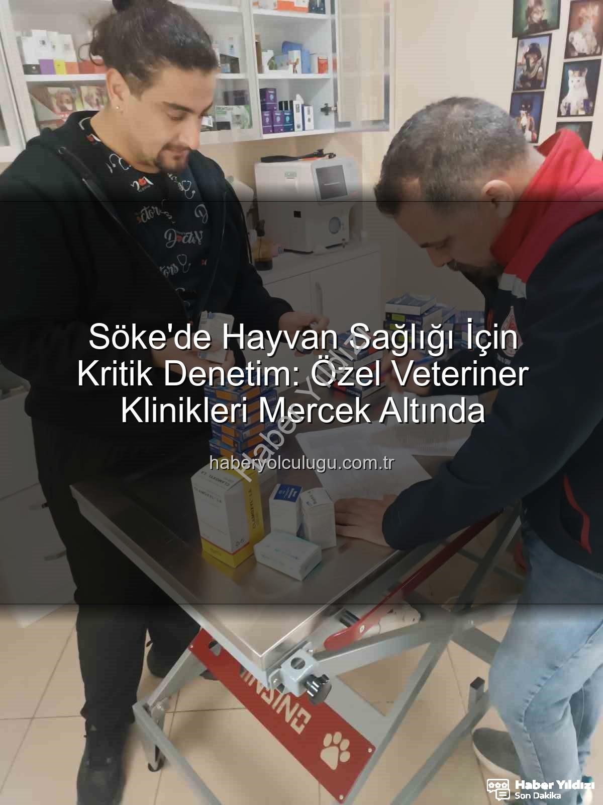 Söke veteriner klinik denetimi - Söke'de Veteriner Kliniklerine Kapsamlı Denetim: Hayvan Sağlığı ve Halk Sağlığı İçin Önemli Adımlar