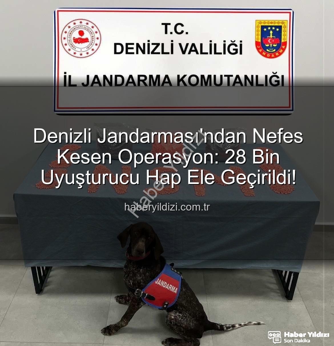 uyuşturucu hap - Denizli Jandarması'ndan Nefes Kesen Operasyon: 28 Bin Uyuşturucu Hap Ele Geçirildi!