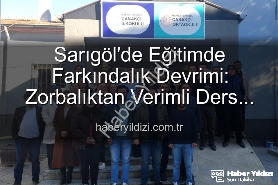 akran zorbalığı - Sarıgöl'de Eğitimde Farkındalık Devrimi: Zorbalıktan Verimli Ders Çalışmaya Tüm Alanlarda Bilgilendirme